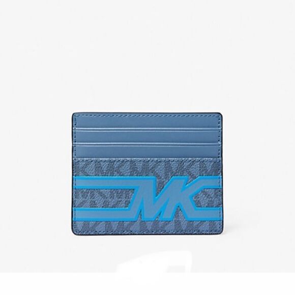 Michael Kors Cooper Graphic Logo Tall Card Case Bag Wallet Purse - Picture 6 of 7